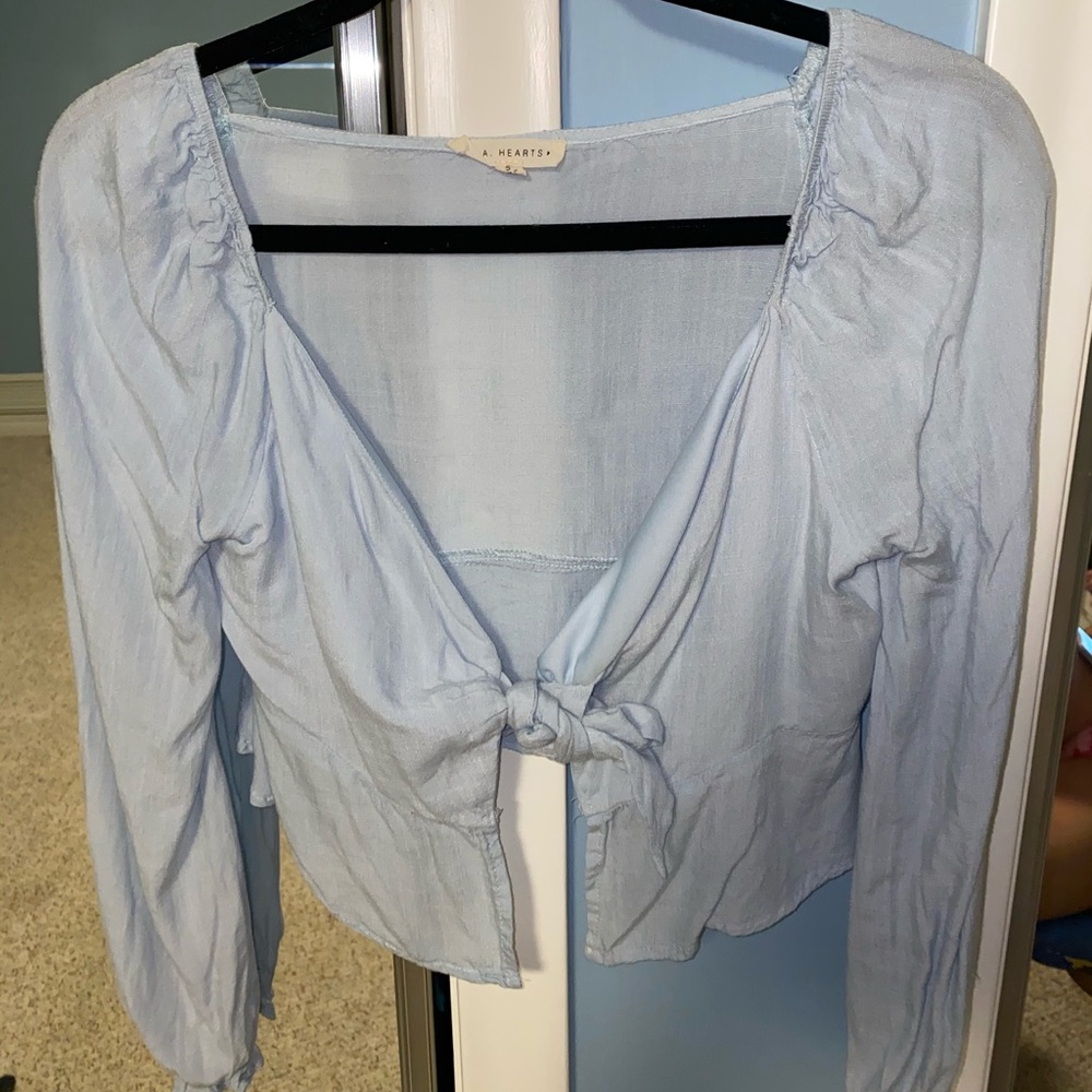 Pacsun LA Hearts front tie: SMALL